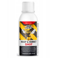 MITTEL PRÄPARAT FLÜSSIGKEIT SPRAY GEGEN WESPEN HORNISSEN WESPENNESTER NO PEST 50ML